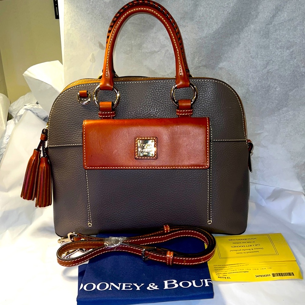 Dooney & Bourke Aubrey satchel Elephant WOW